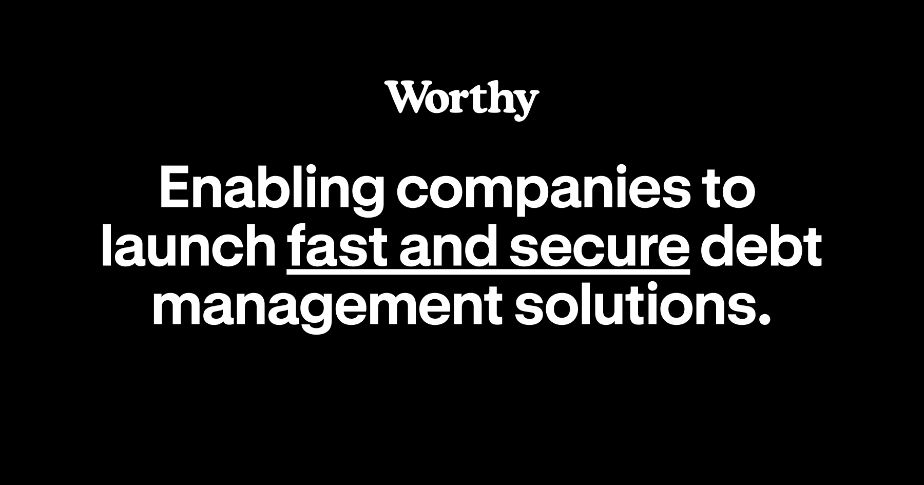 Worthy Down Rtf Embedded Debt Negotiation for Fintechs - Worthy